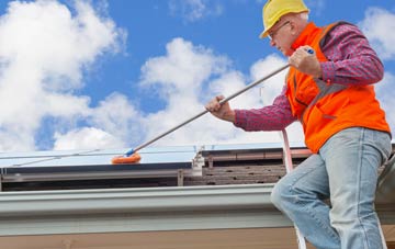 Lawton Gate soft wash roof cleaning